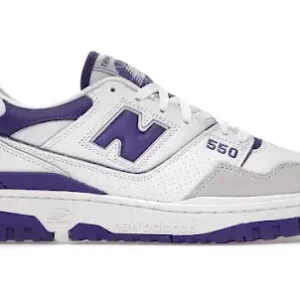 New Balance 550 White Purple