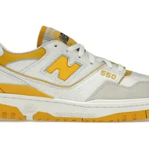 New Balance 550 Sea Salt Varsity Gold