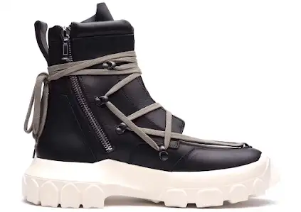 Rick Owens Lace Up Hiking Boots