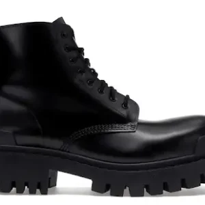 Balenciaga Strike Lace Up Boots