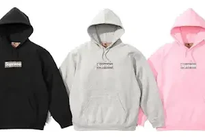 Supreme x Burberry Box Logo Hoodies