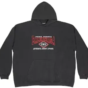 Balenciaga Authentic Jersey Apparel Hoodie