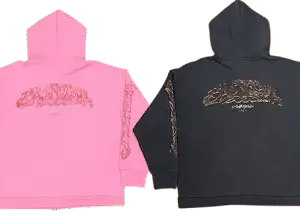 Balenciaga Off Shore Zip-Up Hoodie