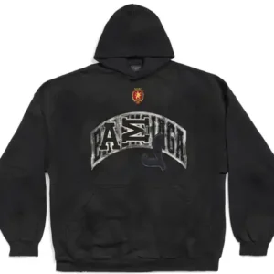 Balenciaga Skater Hoodie Black