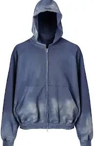 Far Archive Washed Zip Up Hoodie