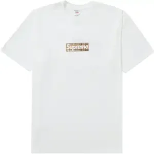 Supreme X Burberry Box Logo Tee
