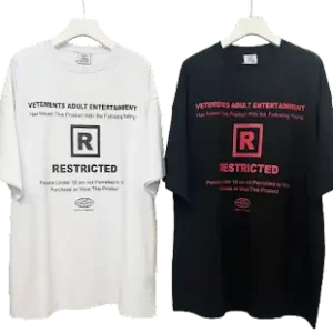 Vetements Adult Entertainment Tee