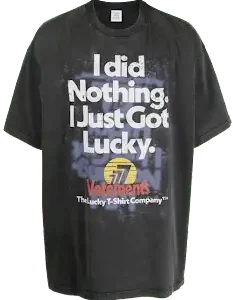 Vetements I Got Lucky Tee