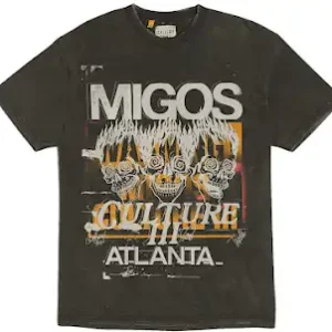 Migos x Gallery Dept. For Culture III Three Skulls Tee