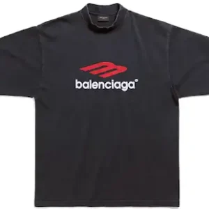 Balenciaga 3B Sports Icon Tee Black