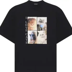 Balenciaga I Love Cats Tee