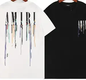 Amiri Dripping Paint Tee