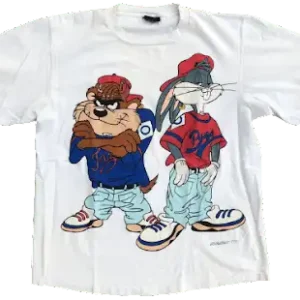 Vintage Bugs Bunny and Taz Tee