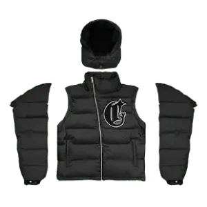 Corvidae Puffer Jacket