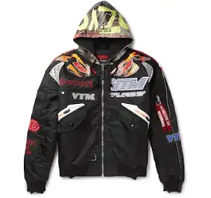 VETMENTS X ALPHA BIKER JACKET AW19