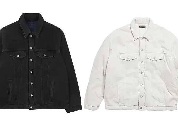 Balenciaga Padded Denim Jacket