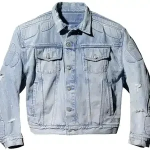 Yeezy Gap Padded Denim Jacket Blue