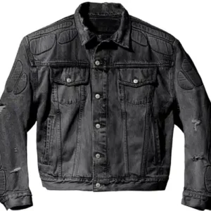 Yeezy Gap Padded Denim Jacket Black