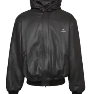 Balenciaga Sporty B Taxi Bomber Jacket