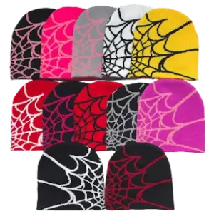 Spider-Web Beanies