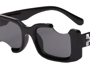Off-White Rectangular Frame Sunglasses