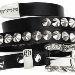 Enfants Riches Deprimes Silver Western Belt