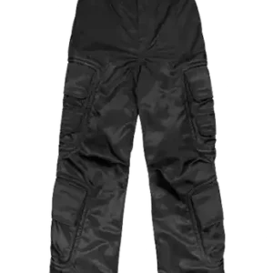 Far Archive Black Cargo Pants