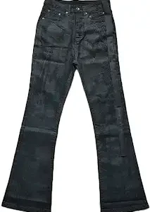 Rick Owens Waxed Denim Jeans