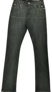 Rick Owens DRKSHDW Dark Dust Detroit Cut Jeans