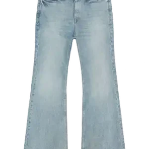 Balenciaga Blue Lost Tape Flared Denim Jeans