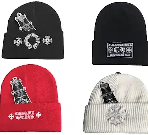 Lots of Chrome Hearts Beanies