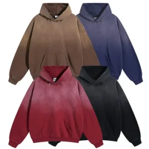 Unbranded Washed Blank Hoodies