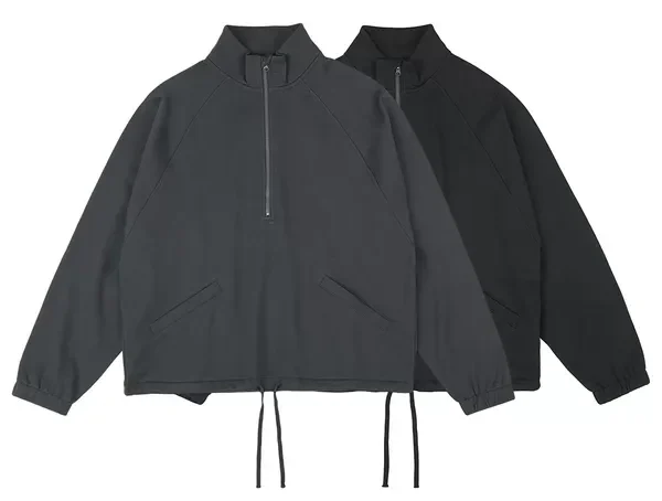 Unbranded Blank Half-Zip Sweaters