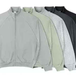 Unbranded Blank Zip-Up Sweaters