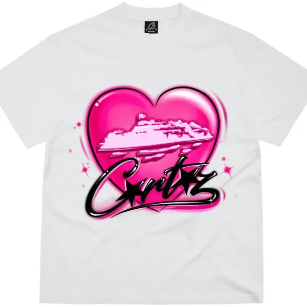 Corteiz Alcatraz Heart Tee
