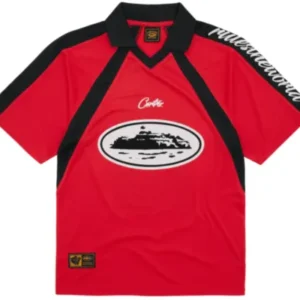 Corteiz Alcatraz Football Jersey Red