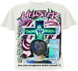 Hellstar Online Tee White (NFC)
