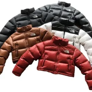 North Face Nupste Short Puffer Jacket (Womens)