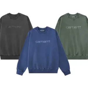 Carhartt Washed Embroidered Logo Sweaters