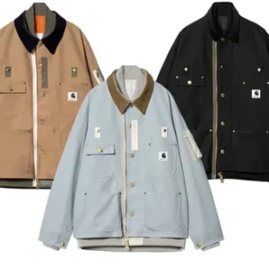 Carhartt x Sacai WIP Canvas Michigan Jacket (3 Variants)