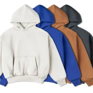 Unbranded Blank Heavy Double Layer Hoodies (8 Variants)