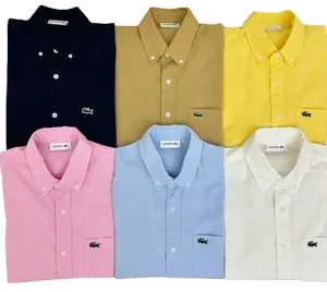 Lacoste Linen Shirts (6 Variants)