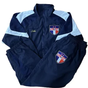 Corteiz Shuku France Track Jacket + Pants Blue
