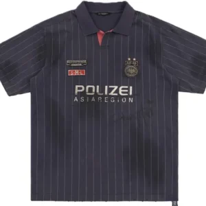 MASONPRINCE Striped Polizei Polo