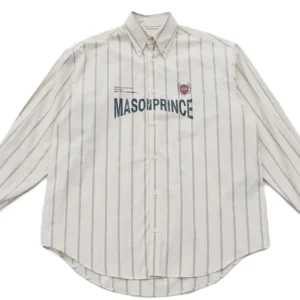 MASONPRINCE Striped Button Up Shirt