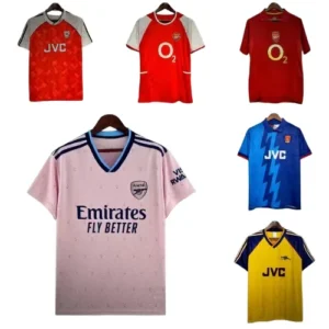 Bunch of Arsenal Football Jerseys (37 Variants)