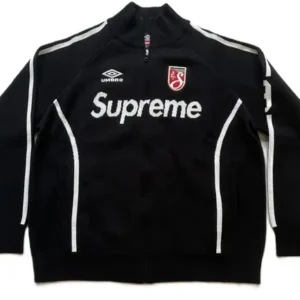Supreme x Umbro Black Knit Sweater