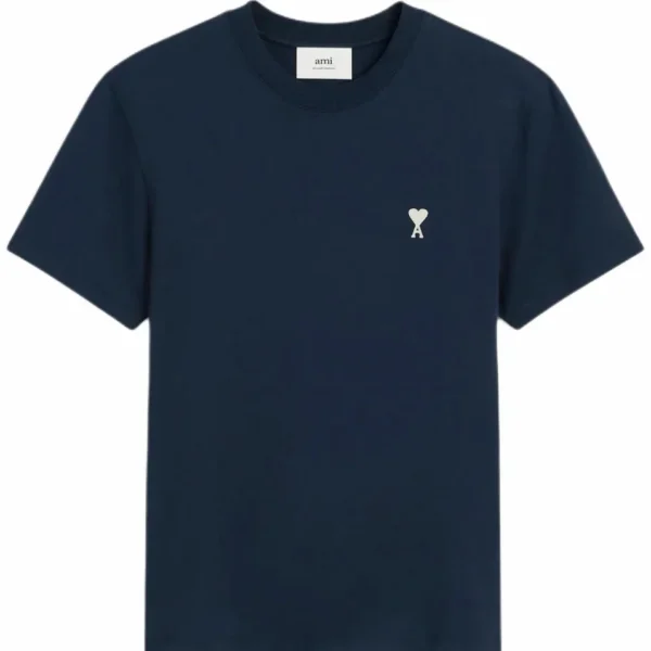 Ami Paris Small Red Heart Tee (2 Variants)