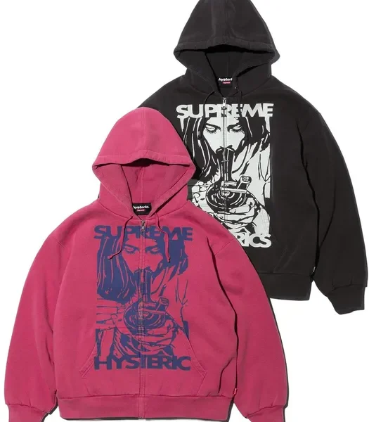 Supreme Hysteric Zip-Up Hoodie (2 Variants)