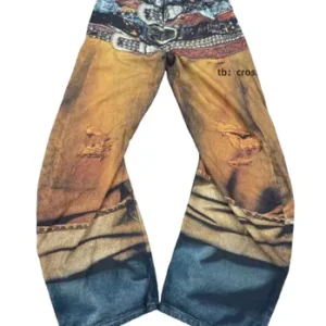 Acne Stuidos 2006M Rust Orange Denim Jeans